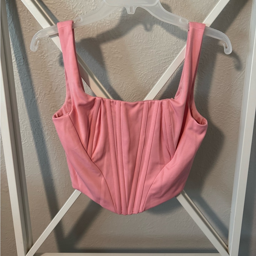 Pink Corset Top